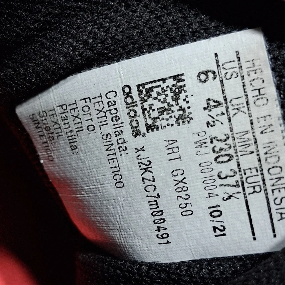 Adidas Runfalcon 2.0 Women's‎ Running Shoes Black Pink GX8250 Size 6 US